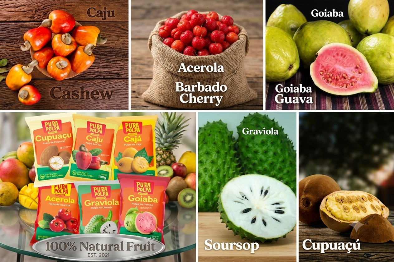Frozen Pulp Fruits