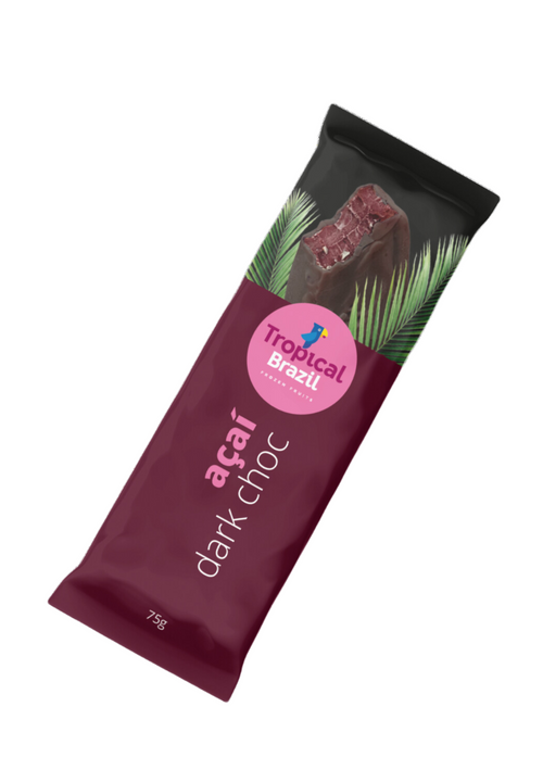 ACAI ICY POLE 75g (Dark or White Choc)