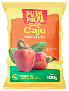 Caju (Cashew Apple)  - Frozen Pulp (1 kg package)